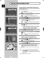 Preview for 46 page of Samsung PS-50P4H Owner'S Instructions Manual