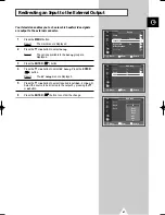 Preview for 47 page of Samsung PS-50P4H Owner'S Instructions Manual