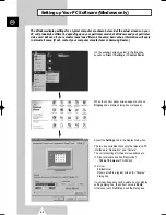 Preview for 62 page of Samsung PS-50P4H Owner'S Instructions Manual