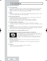 Preview for 2 page of Samsung PS-50P4H1 Owner'S Instructions Manual