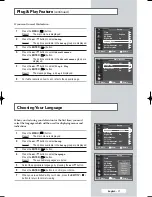 Preview for 17 page of Samsung PS-50P4H1 Owner'S Instructions Manual