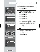 Preview for 36 page of Samsung PS-50P4H1 Owner'S Instructions Manual