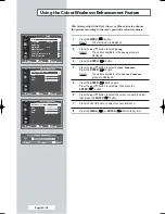 Preview for 38 page of Samsung PS-50P4H1 Owner'S Instructions Manual