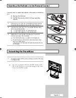 Preview for 9 page of Samsung PS-50P5HR Owner'S Instructions Manual