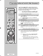 Предварительный просмотр 66 страницы Samsung PS-50P5HR Owner'S Instructions Manual