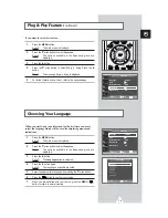 Preview for 19 page of Samsung PS-63P3H Owner'S Instructions Manual