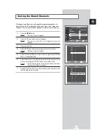 Preview for 21 page of Samsung PS-63P3H Owner'S Instructions Manual