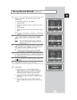 Preview for 23 page of Samsung PS-63P3H Owner'S Instructions Manual