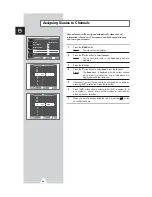 Preview for 24 page of Samsung PS-63P3H Owner'S Instructions Manual