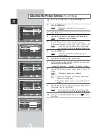 Предварительный просмотр 28 страницы Samsung PS-63P3H Owner'S Instructions Manual