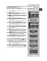 Preview for 29 page of Samsung PS-63P3H Owner'S Instructions Manual