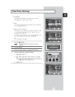 Preview for 31 page of Samsung PS-63P3H Owner'S Instructions Manual