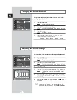 Предварительный просмотр 34 страницы Samsung PS-63P3H Owner'S Instructions Manual