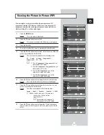 Preview for 39 page of Samsung PS-63P3H Owner'S Instructions Manual