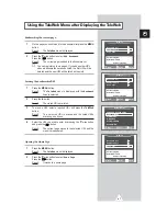 Preview for 47 page of Samsung PS-63P3H Owner'S Instructions Manual