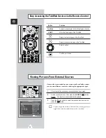 Preview for 48 page of Samsung PS-63P3H Owner'S Instructions Manual