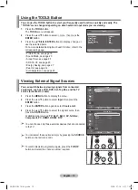 Preview for 12 page of Samsung PS42A416 User Manual