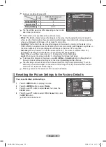 Preview for 22 page of Samsung PS42A416 User Manual