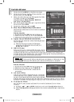 Preview for 124 page of Samsung PS42A416 User Manual