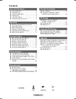 Preview for 3 page of Samsung PS42A416C1D User Manual