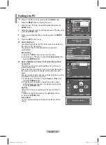 Preview for 29 page of Samsung PS42A450 User Manual