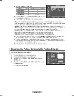 Preview for 22 page of Samsung PS42A451P1 User Manual