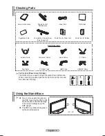 Предварительный просмотр 4 страницы Samsung PS42A456P2D User Manual