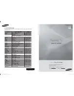 Samsung PS42A466P2M User Manual предпросмотр