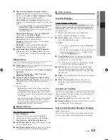 Preview for 13 page of Samsung PS42C450B1W User Manual