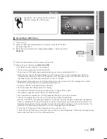 Preview for 23 page of Samsung PS42C450B1W User Manual