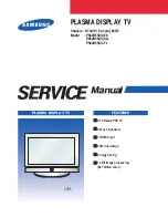 Samsung PS42D5SX/XEC Service Manual preview