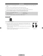 Preview for 3 page of Samsung PS43D450 User Manual