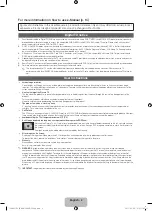 Preview for 2 page of Samsung PS43D490A1W User Manual