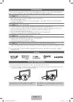 Предварительный просмотр 11 страницы Samsung PS43E450A User Manual