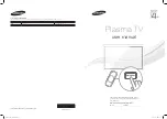 Preview for 1 page of Samsung PS43F4900 User Manual