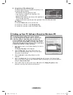 Preview for 29 page of Samsung PS50A476P1C User Manual