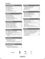 Preview for 3 page of Samsung PS50A550 User Manual