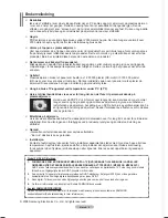 Preview for 208 page of Samsung PS50A766 User Manual