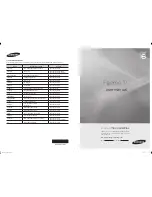 Samsung ps50b650 User Manual preview