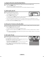 Preview for 9 page of Samsung ps50b650 User Manual