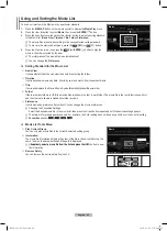 Preview for 43 page of Samsung PS50B650S Manual