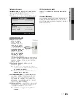 Preview for 21 page of Samsung PS50C430 User Manual