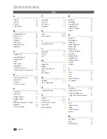 Preview for 40 page of Samsung PS50C430 User Manual