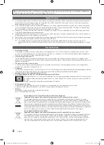 Preview for 2 page of Samsung PS50C490 User Manual