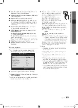 Preview for 15 page of Samsung PS50C490 User Manual