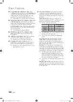 Preview for 16 page of Samsung PS50C490 User Manual