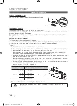 Preview for 36 page of Samsung PS50C490 User Manual