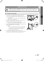 Preview for 37 page of Samsung PS50C490 User Manual