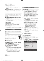 Preview for 56 page of Samsung PS50C490 User Manual