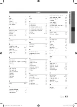 Preview for 253 page of Samsung PS50C490 User Manual